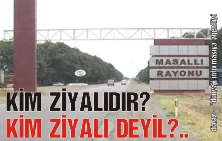 MASALLI ZİYALILARI BAŞÇININ ADAMINA SƏRT CAVAB VERDİ