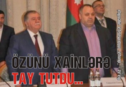 ABBAS ABBASOV AZƏRBAYCANDAN VARİDATINI ÇIXARIB