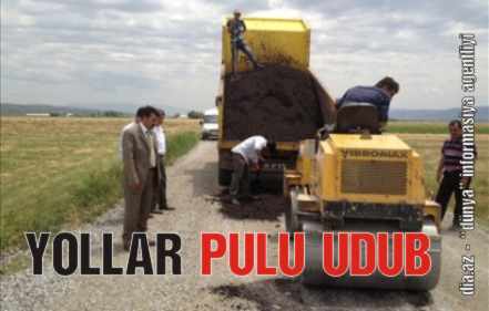 MASALLIDA YOLLARA SƏPƏLƏNƏN BÜDCƏ PULLARI