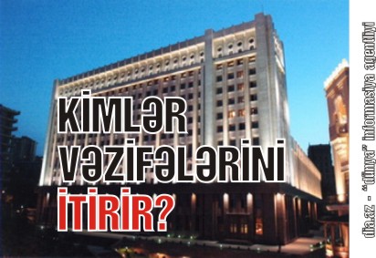 HAKİMİYYƏT İÇİNDƏ TOTAL TƏMİZLƏMƏ QƏRARI VERİLİB