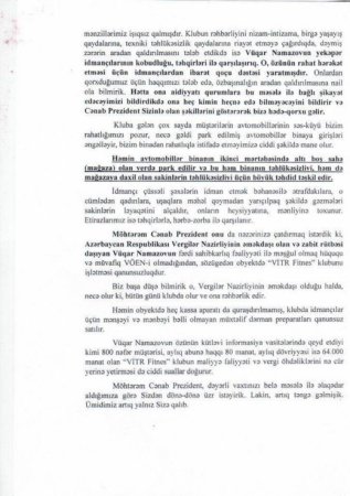 "Altes Group" Vüqar Namazov haqqında açıqlama verdi