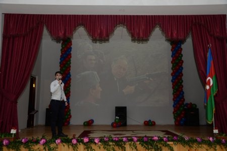 Nəsimi rayonu 111 saylı tam orta məktəbdə “Ucal, Yaşa Azərbaycan ” mövzusunda tədbir keçirildi