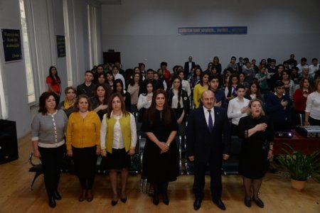 Nəsimi rayonu 111 saylı tam orta məktəbdə “Ucal, Yaşa Azərbaycan ” mövzusunda tədbir keçirildi