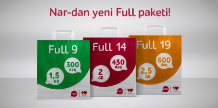 “Nar” yeni “Full” paketlərini təqdim etdi