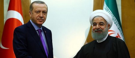 Ərdoğan və Ruhani Suriyadakı proseslərdən danışıblar