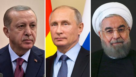 Putin, Ərdoğan və Ruhani Soçidə Suriya problemini müzakirə edəcək