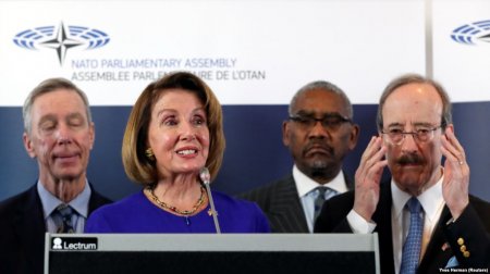 Pelosi Trampın impiçmentinə qarşıdır