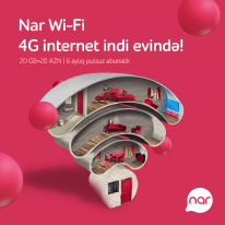 “Nar Wi-Fi” ilə bağ mövsümündə internetsiz qalma!