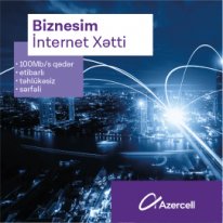 Azercell korporativ müştəriləri üçün yeni “Biznesim İnternet Xətti” xidmətini təqdim edir