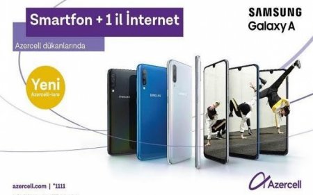 Azercell-dən Samsung smartfonları üçün xüsusi təklif!