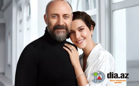 Bergüzar Korel ərini klipə çəkdirdi