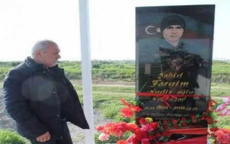 Biləsuvarda şəhid atası GİLEY EDİR