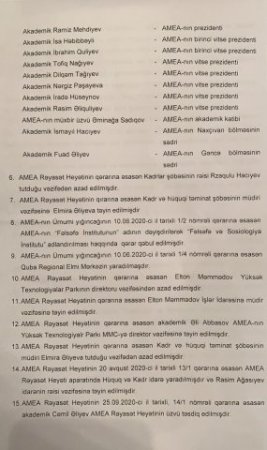 AMEA ELM OCAĞIDIR, BAZAR DEYİL.., cənab Mehdiyev!