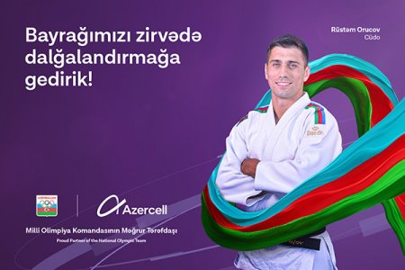 Azercell Milli Olimpiya Komandasına uğurlar arzulayır!