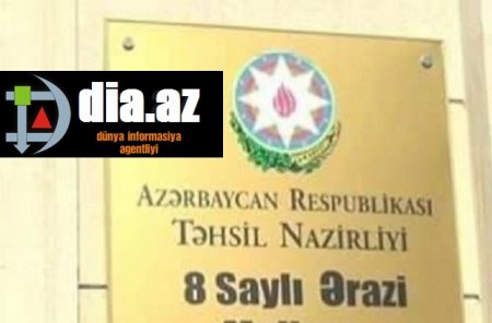 8 saylı Gəncə Regional Təhsil İdarəsində maxinasiya 