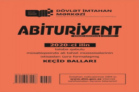 DİM universitetlərə qəbul üçün keçid balları ilə bağlı açıqlama yayıb