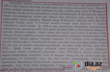 Samir Şərifovun Zərdabdakı adamı qanunlara necə "do gəlir"...