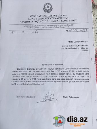 "Bank müflis durumdaydısa, “Aqrolizinq”lə niyə işləyirdi?"