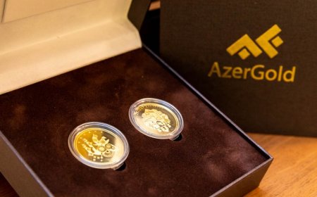 “AzerGold” qızıl sikkə və külçələrin satışından gəlirini 87 % artırıb