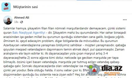 "BNA milləti düşünmədən qurduğu bu sistemlə necə ziyan edir?"