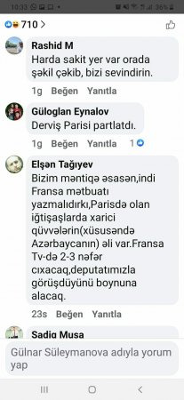 Deputat bu dəfə Parisdən şəkil paylaşdı, tənqid olundu