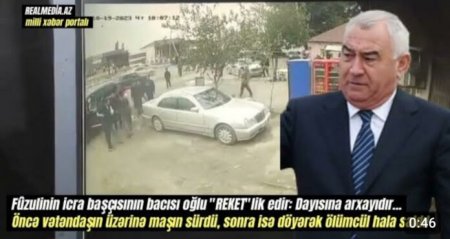 İcra başçısının bacısı oğlu Füzulidə QOÇULUQ EDİR...