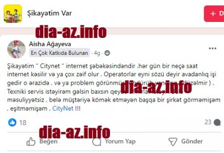 "Belə məsuliyyətsiz başqa bir şirkət görməmişəm..."