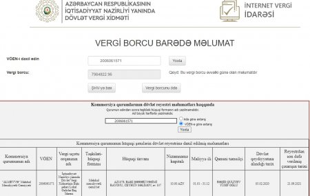 Məşhur şirkətin 8 milyon borcu var 
