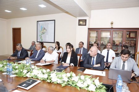 Şirvan Şəhər İcra Hakimiyyətində mühüm TOPLANTI