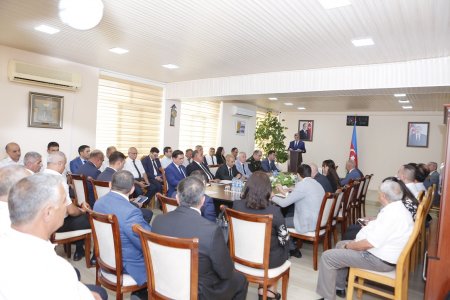 Şirvan Şəhər İcra Hakimiyyətində mühüm TOPLANTI