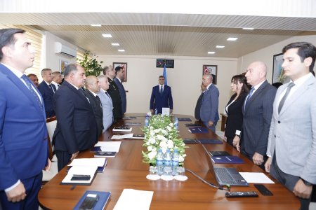 Şirvan Şəhər İcra Hakimiyyətində mühüm TOPLANTI