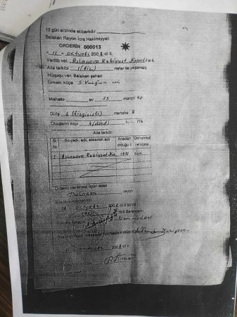 Rəbiyyət Aslanova 4 otaqlı mənzili hansı qanunsuz üsullarla və necə ələ keçirib? 