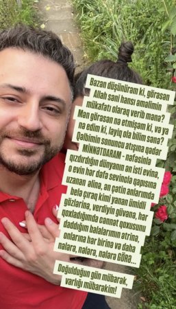 "Mən görəsən, nə etmişəm və ya nə edim ki, layiq ola bilim sənə?"