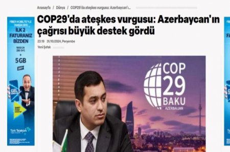 Azərbaycanın COP29 vaxtı barışıq təşəbbüsü dünya ictimaiyyəti tərəfindən dəstəklənir