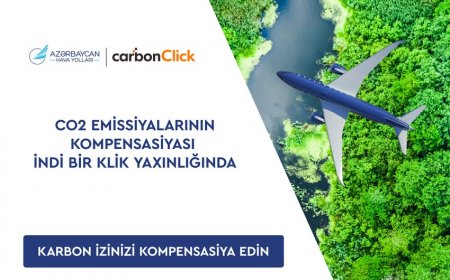 AZAL və “CarbonClick” aviasiya sahəsində karbon emissiyalarının azaldılması yollarını müzakirə edib