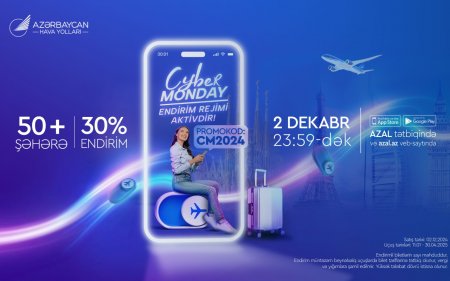 AZAL-dan "Cyber Monday" kampaniyası ilə endirimlərə davam