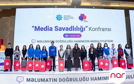 “Nar”ın tərəfdaşlığı ilə “Media Savadlılığı” Konfransı təşkil edildi