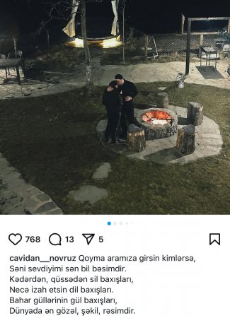 “Səni sevdiyimi sən bil, bəsimdir”