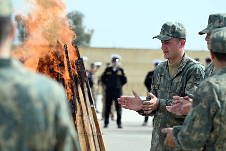 Azərbaycan Ordusunda Novruz bayramı münasibətilə silsilə tədbirlər keçirilib