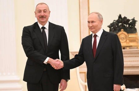 Putin Azərbaycan Prezidentini təbrik edib