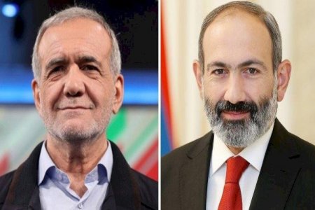 Pezeşkian və Paşinyan Azərbaycan-Ermənistan sülh sazişinə dair müzakirə aparıb