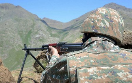 Mövqelərimizin atəşə tutulmasının görüntüləri