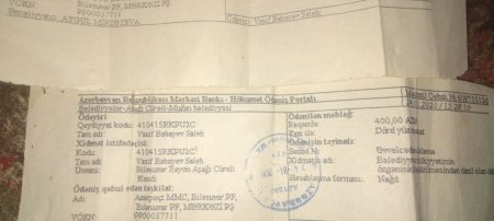 Keçmiş bələdiyyə sədri dövlətin torpaqlarını satıb? Keçmiş bələdiyyə sədri dövlətin torpaqlarını satıb?