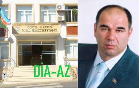 Oğuzun İcra Hakimiyyəti rayonun keçmiş başçısının oğlu ilə icarə müqaviləsi bağladı