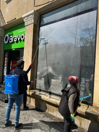 Paytaxtda növbəti dəfə geniştəmizlik işləri aparılıb