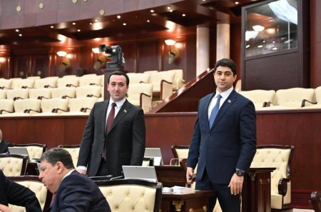 Gənc deputatlar Milli Məclisi PODİUMLA qarışdırıb POZ VERİRLƏR...