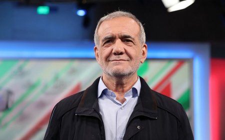 İran Prezidenti Məsud Pezeşkian BAKIDADIR