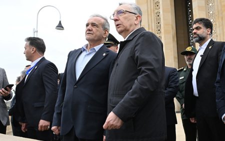 Pezeşkian Bakının ən hündür nöqtəsində