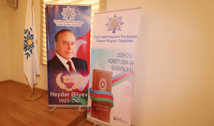 Qazaxda Heydər Əliyevə həsr olunmuş tədbir keçirilib
